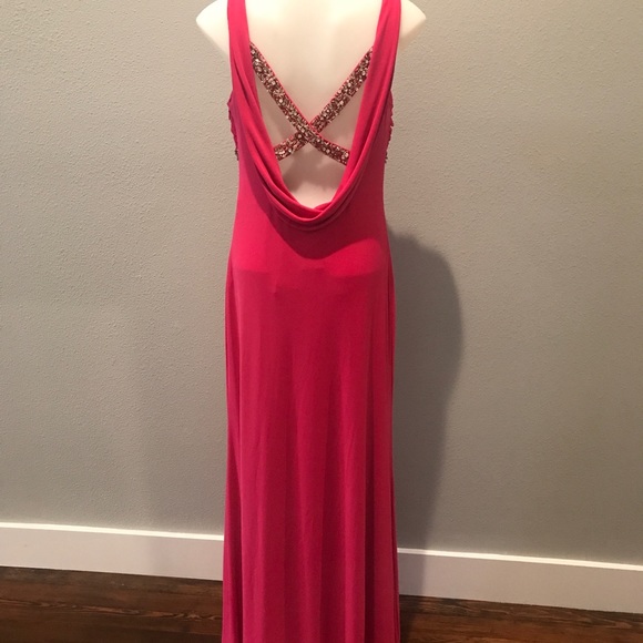 Pink Formal Gown NWT - Macy’s - Size 6 - Picture 4 of 6